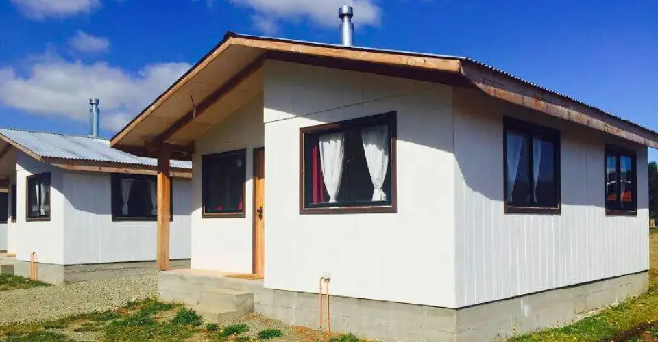 cabaña plano completo