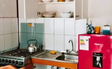 cabañas lanco panguipulli cocina