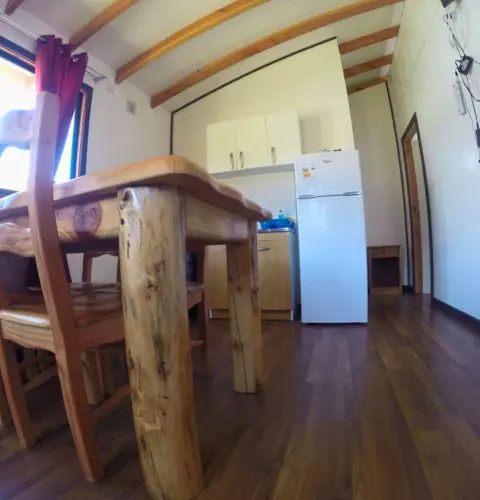 comedor cabaña